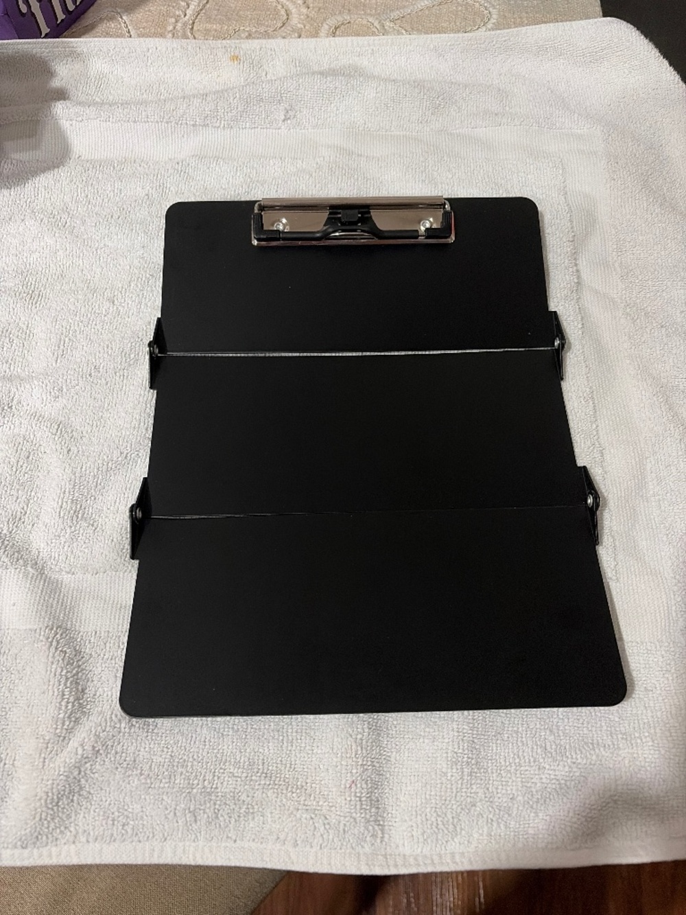 Foldable clipboard for nursing